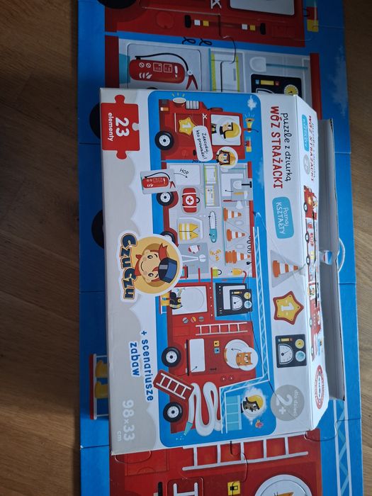 Puzzle czuczu woz strazacki