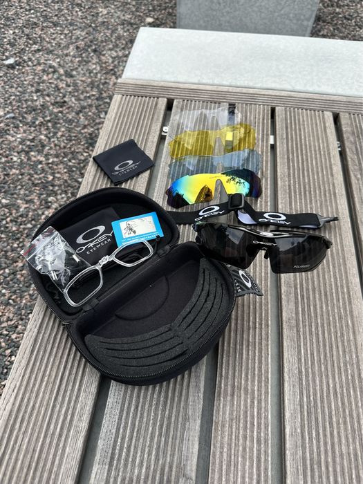 Oakley Radar EV Path 5 in 1 Sunglasses Polarized Black Сонцезахисні окуляри оригінал солнцезащитные очки оригинал тактические баллистические