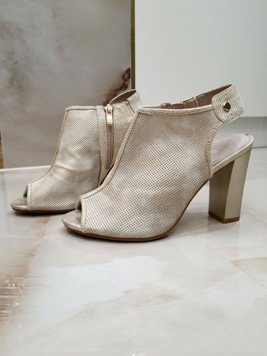 Botki peep toe Goodin rozm.37