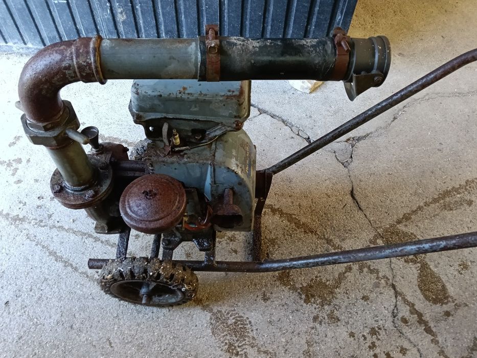 Motor de rega antigo