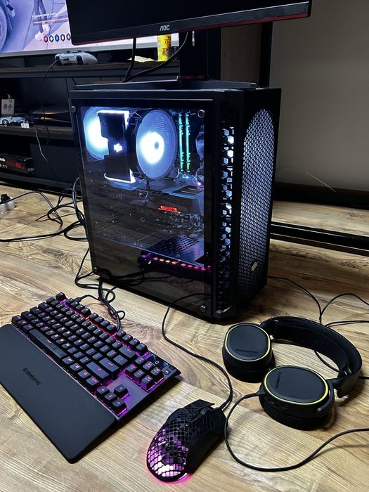 Zestaw komputer, monitor itp /AMD/RTX