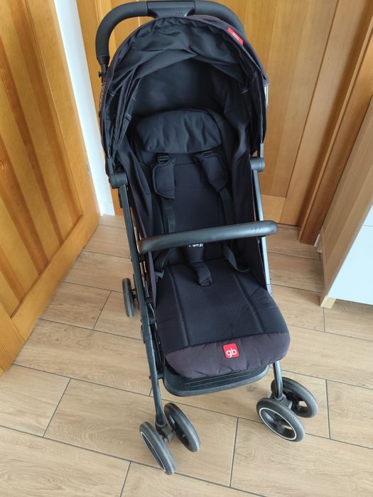 GB QBIT PLUS + ALL TERRAIN wózek spacerówka czarny