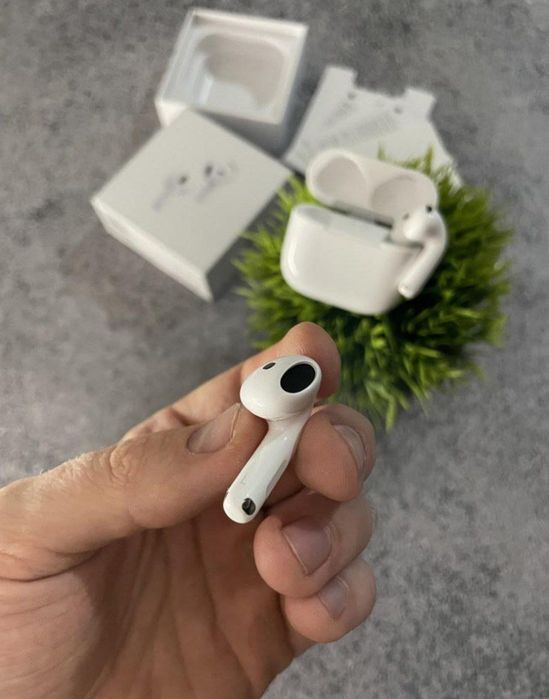 Airpods 4, шумоподав чіп airpoha lux якість 1:1 бездротові навушники