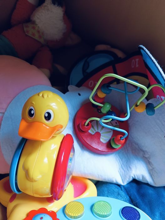 Oddam karton zabawek