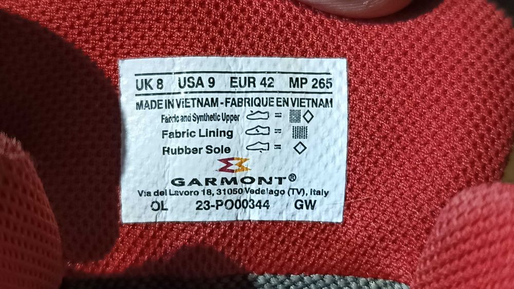 Buty trekkingowe GARMONT VETTA SYNTH GTX r.42 Gore-Tex stan bardzo dobry