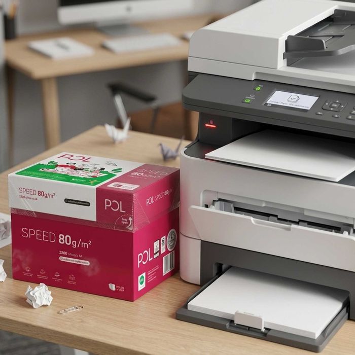 Papier ksero A4 80g/m² POLSPEED karton 2500 arkuszy