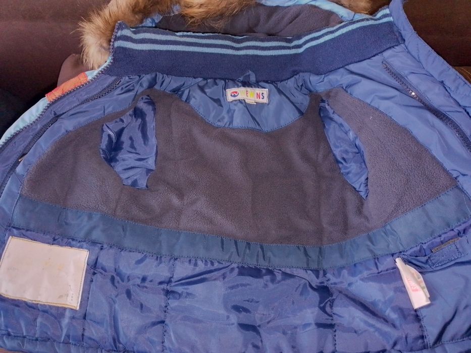 Зимний детский комбинезон