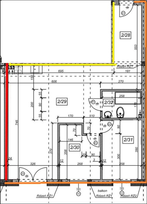 Wynajmę nowe mieszkanie ok.70 m²/ CENTRUM MIASTA – pohled 6