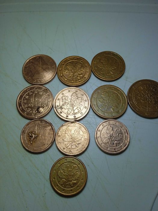 Moedas raras de euro