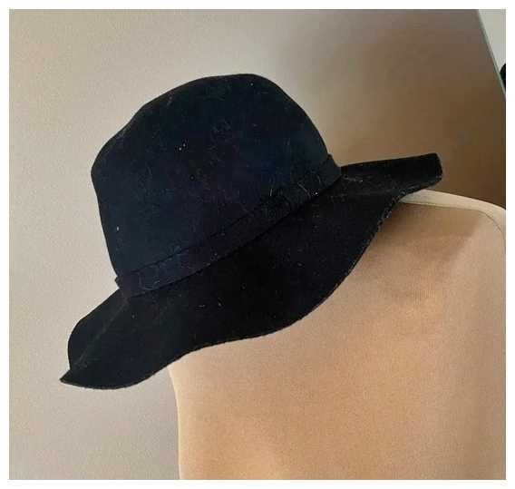 Monki kapelusz damski welniany