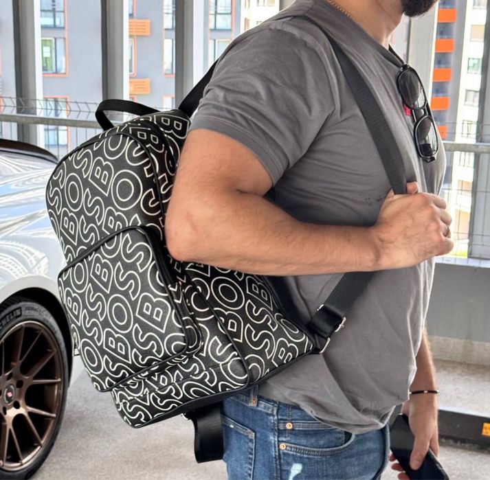 Чоловічий рюкзак Boss, мужской рюкзак Boss