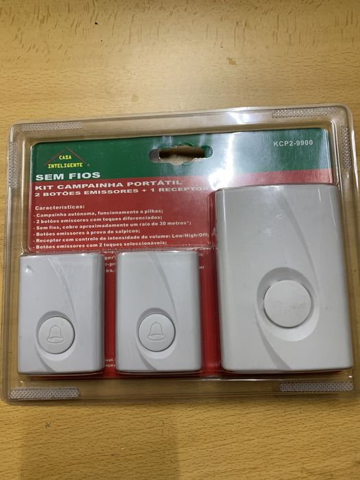 Campainha sem fios wireless