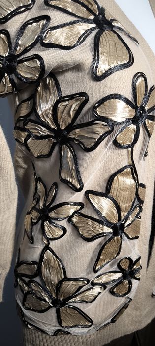 Nowy kardigan beżowy new collection roz M-L