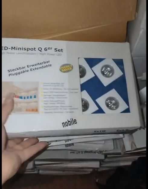 Stock luzes LED liquidação! Novo embalado +3000 unidades (c Selo CE)