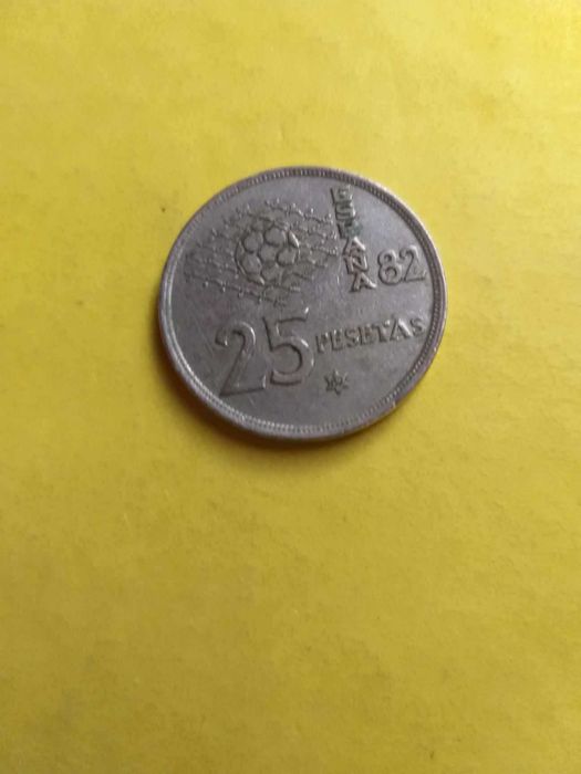 Moeda de 25 Pesetas de 1980