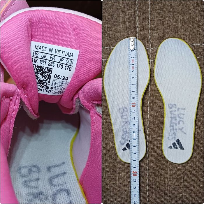 р28.5 Adidas Cloudfoam Детские кроссовки