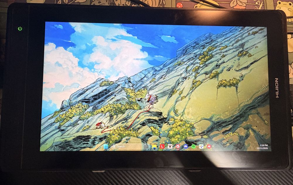 Mesa Digitalizadora Huion Kamvas Pro 16 (GT-156) com Ecrã