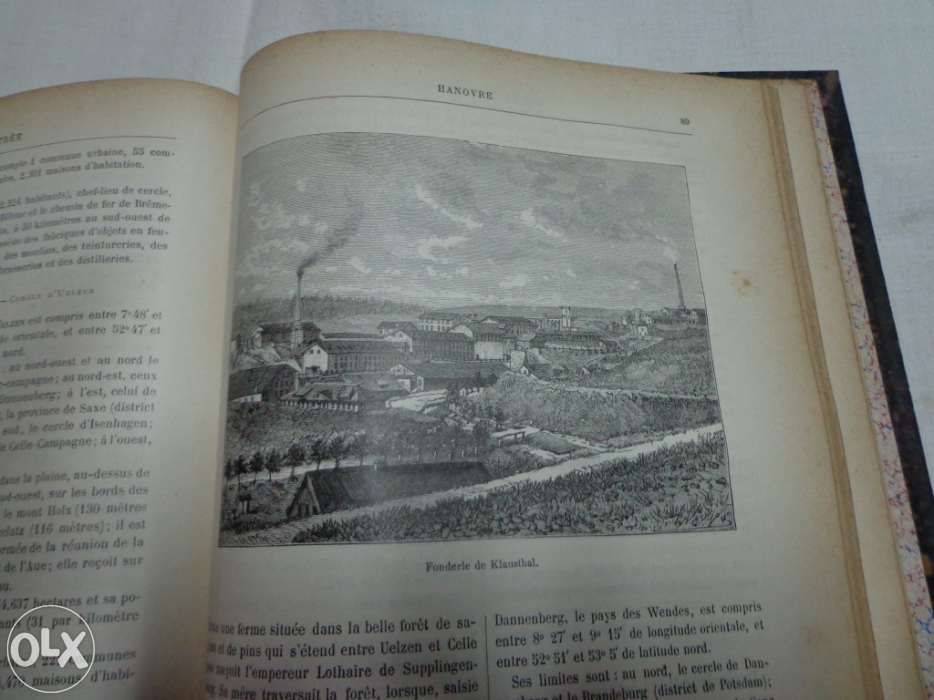 Enciclopédia " L`Allemagne illustrée" 6 volumes ano 1888