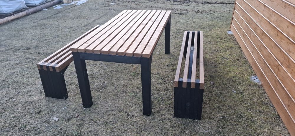 Zestaw ogrodowy w stylu loft