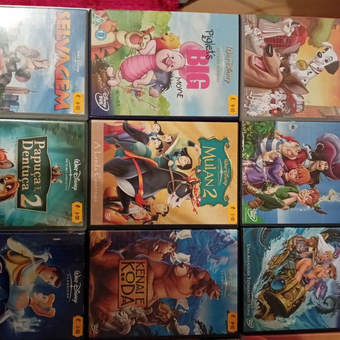 Filmes em Dvd de Animação da Walt Disney II.