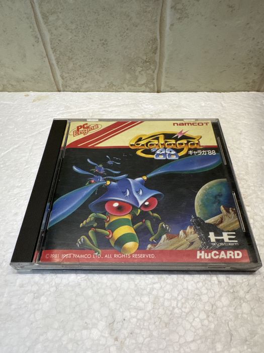 Galaga ’88 - gra na PC Engine / CoreGraFX / Turbografx - HuCard Namcot