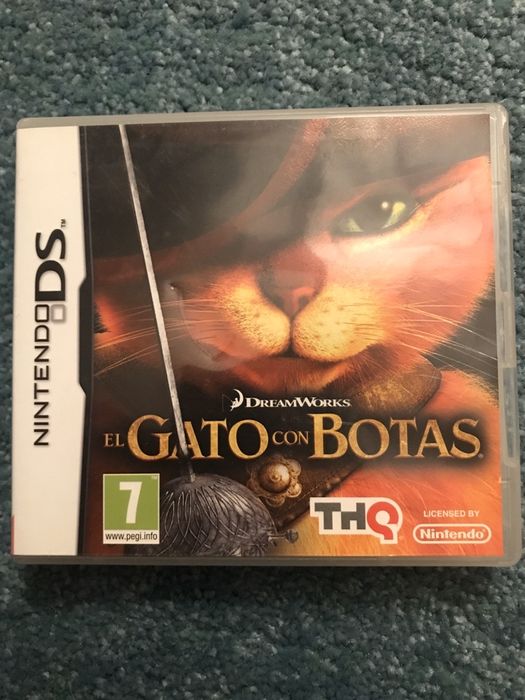 Gato das Botas Nintendo DS