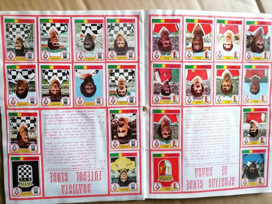 Caderneta Cromos Nacional de FUTEBOL 82/83 COMPLETA Mabilgráfica