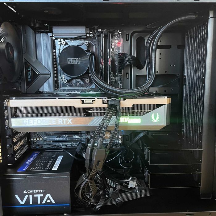 Komputer Ryzen 9 9950X3D RTX 5080 64GB DDR5 4TB dla Grafika