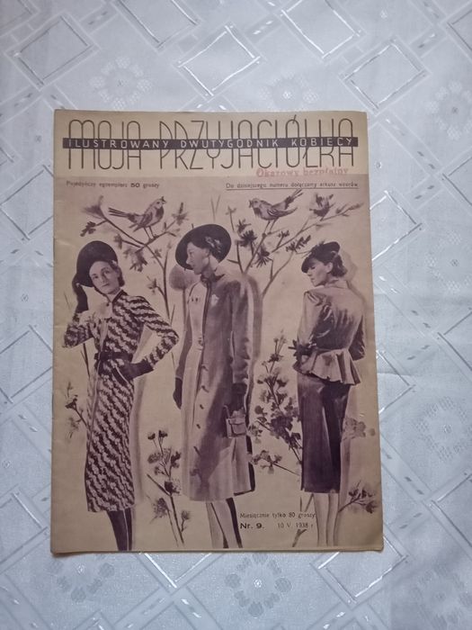 Dwutygodnik Moja Przyjaciółka 1938