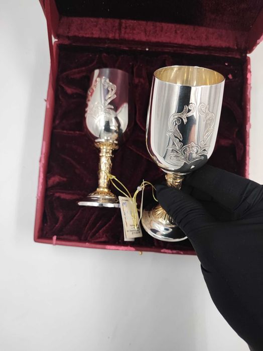 Набір винних бокалів "Візерунок" - 2 од.; вир-ник "Агат", Луг. обл.