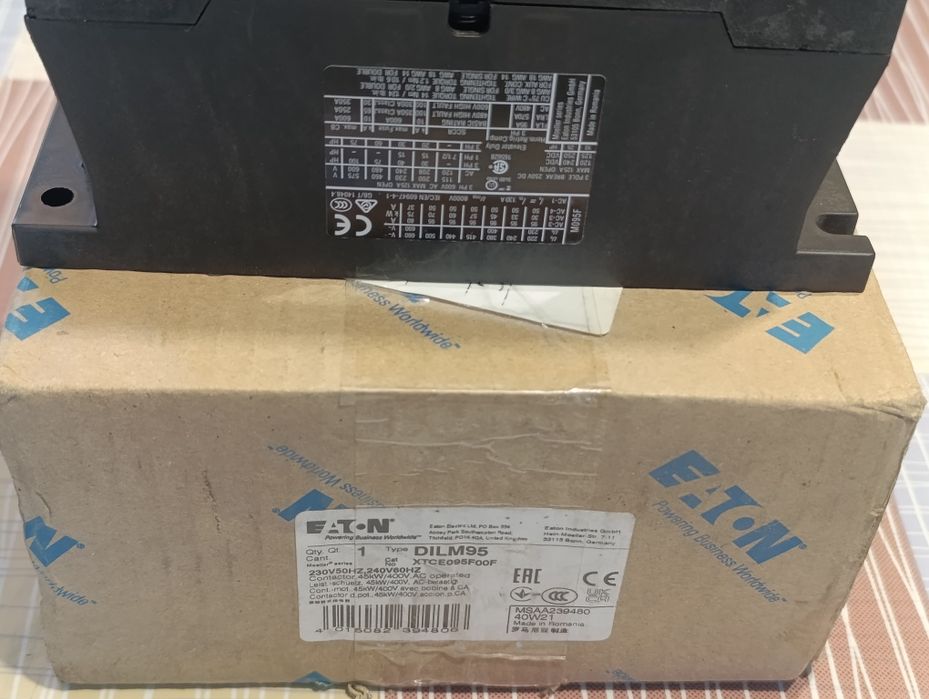 Koнтактop DILM95-10 95A 230B Eaton (Moeller)