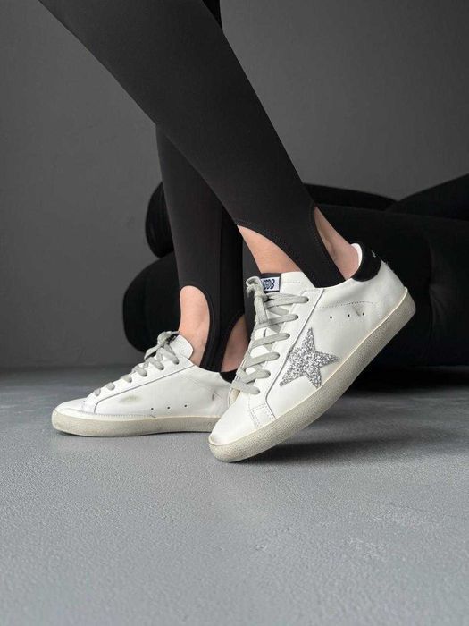 Кросівки Golden Goose Superstar GGDB Silver premium