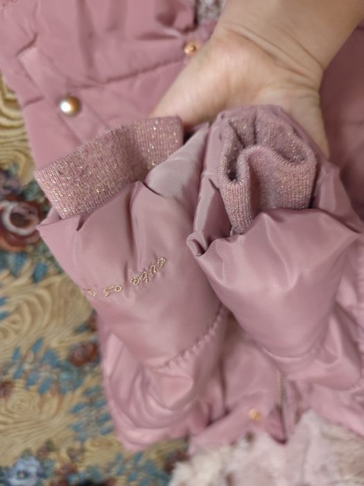 Куртка зимова для дівчинки 3-4 роки 98-104 см