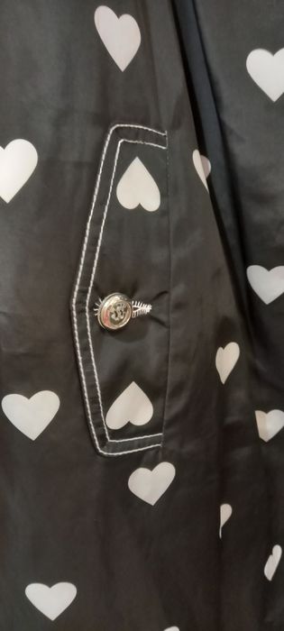 Плащ сердечко чорний