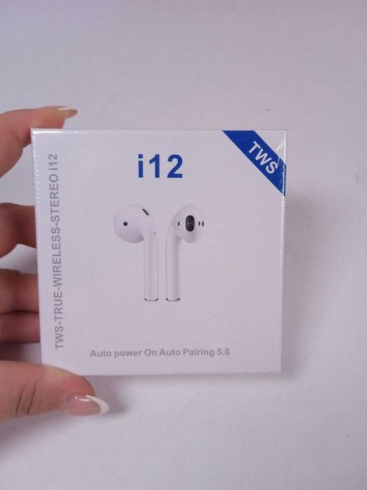 Бездротові навушники M&J i12 Tws Bluetooth 5.0