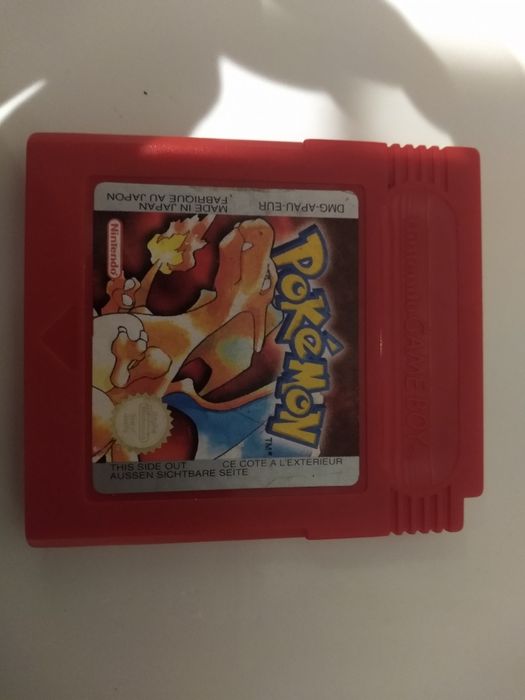 Gra game boy pokemon red orginalna