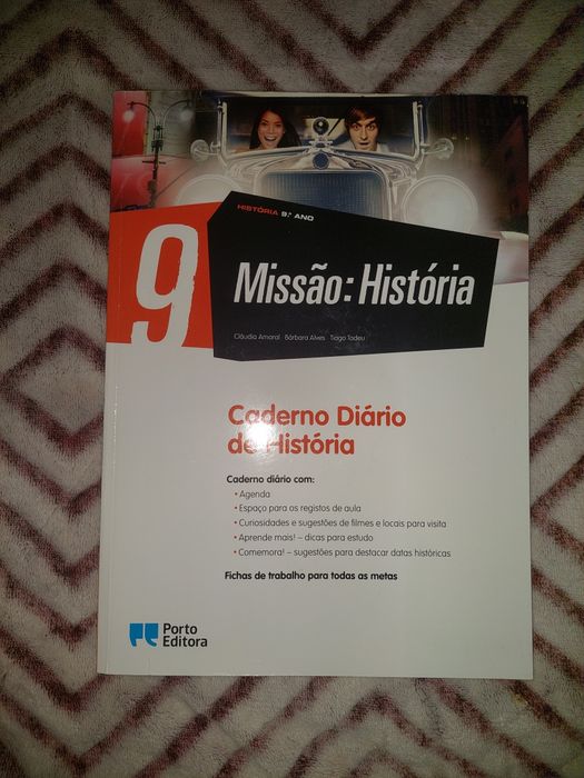 Caderno de atividades de história "Missão: História 9"