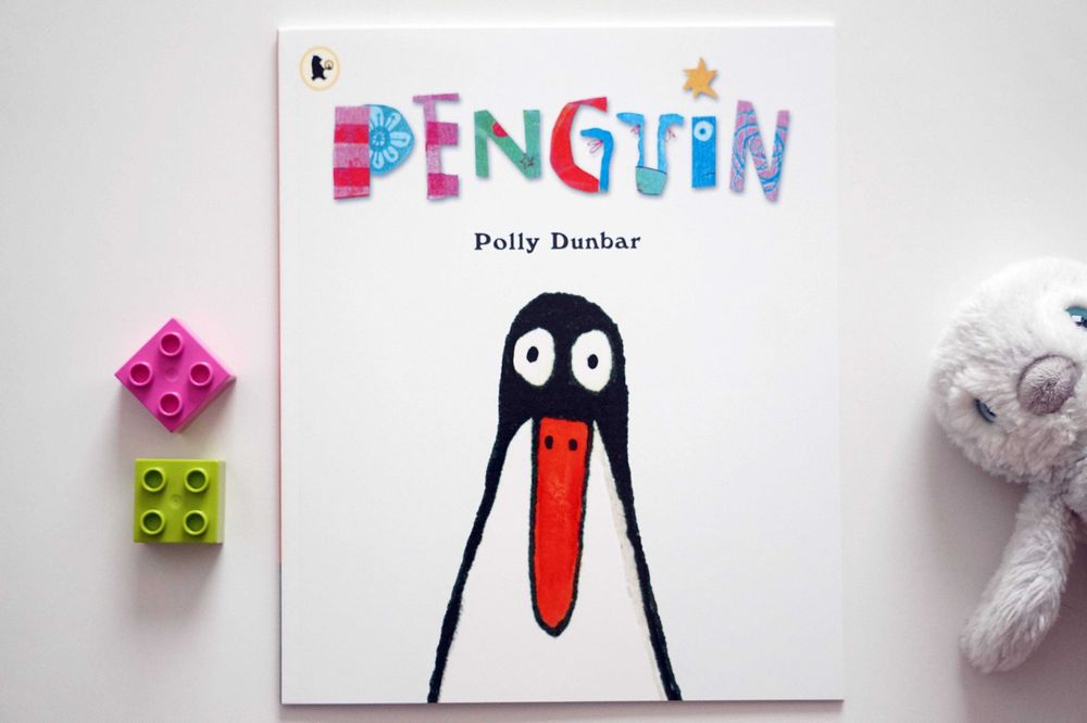 "Penguin" angielska książka na Święta dla dzieci Mikołaj