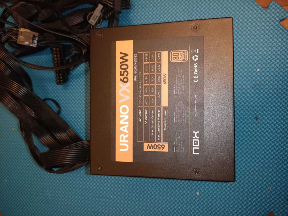 Fonte de alimentação Urano VX650 – 650W, Bronze