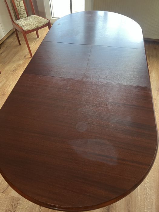 Stół rozkładany + 6 krzeseł | Komplet