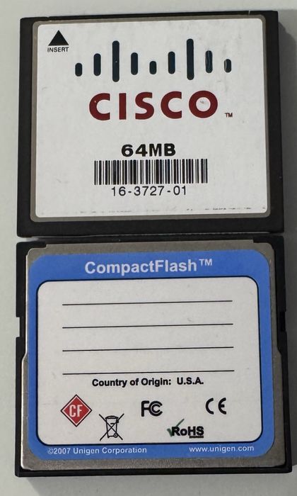 karta Compact Flash CF 64 MB