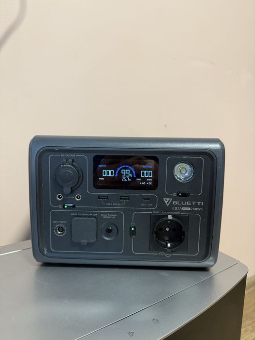 Зарядна станція bluetti eb3a 600w