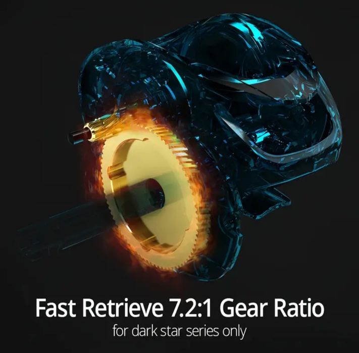 multiplikator KastKing Crixus 7 Dark Star NOWY