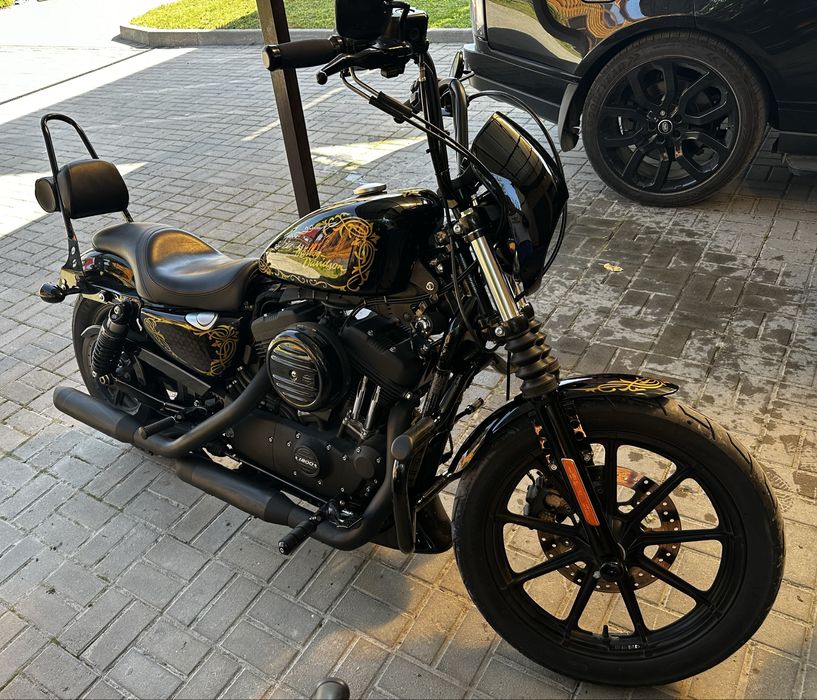 Harley-Davidson Sporster XL1200 Iron 2021 Аерографія