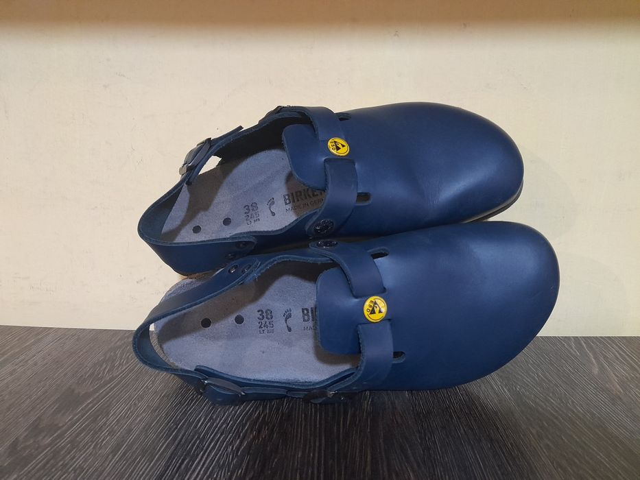 Жіночі шкіряні сабо клогі босоніжки Birkenstock