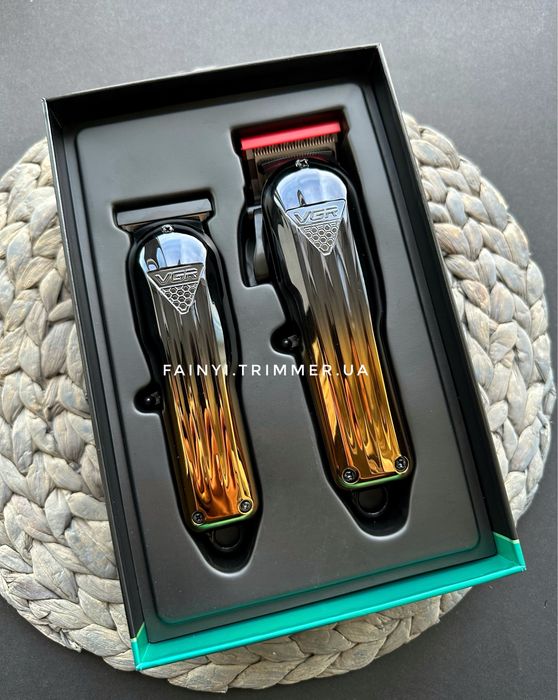 ‼️АКЦІЯ‼️Набір для стрижки VGR 2in1 голови бороди вусів та окантовки