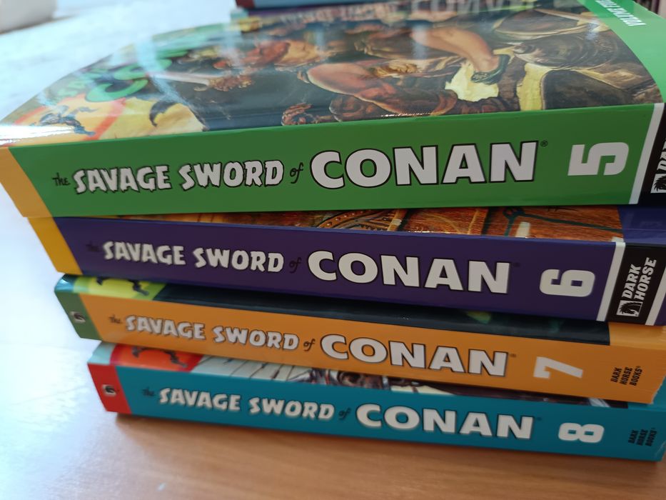 Colecção completa Savage Sword of Conan (Dark Horse)