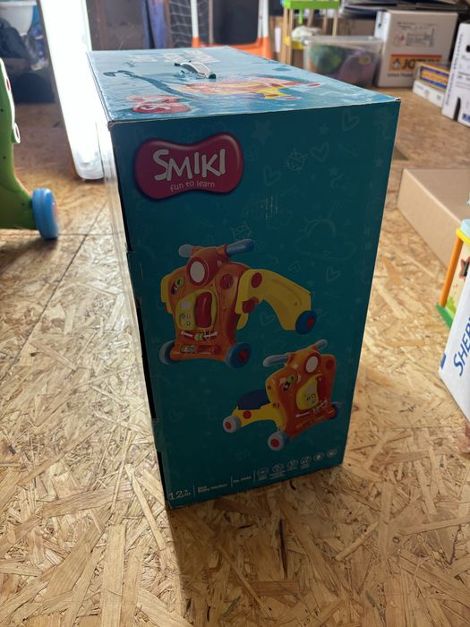 2in1 Baby walker Smiki chodzik pchacz