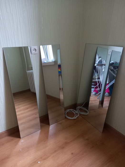 Дзеркало 50×100 (1шт), і 25×100 (2 шт)