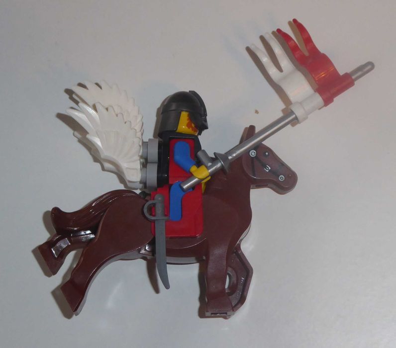 POLSKI HUSARZ, Oryginalna Figurka Lego, Rycerz, HUSARIA - POLSKA DUMA!